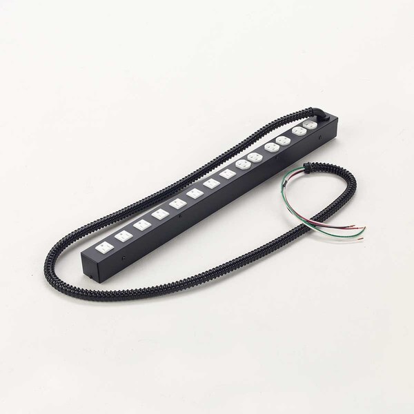 Lowell Power Strip 20A 2C ACS20142CHW Zoro